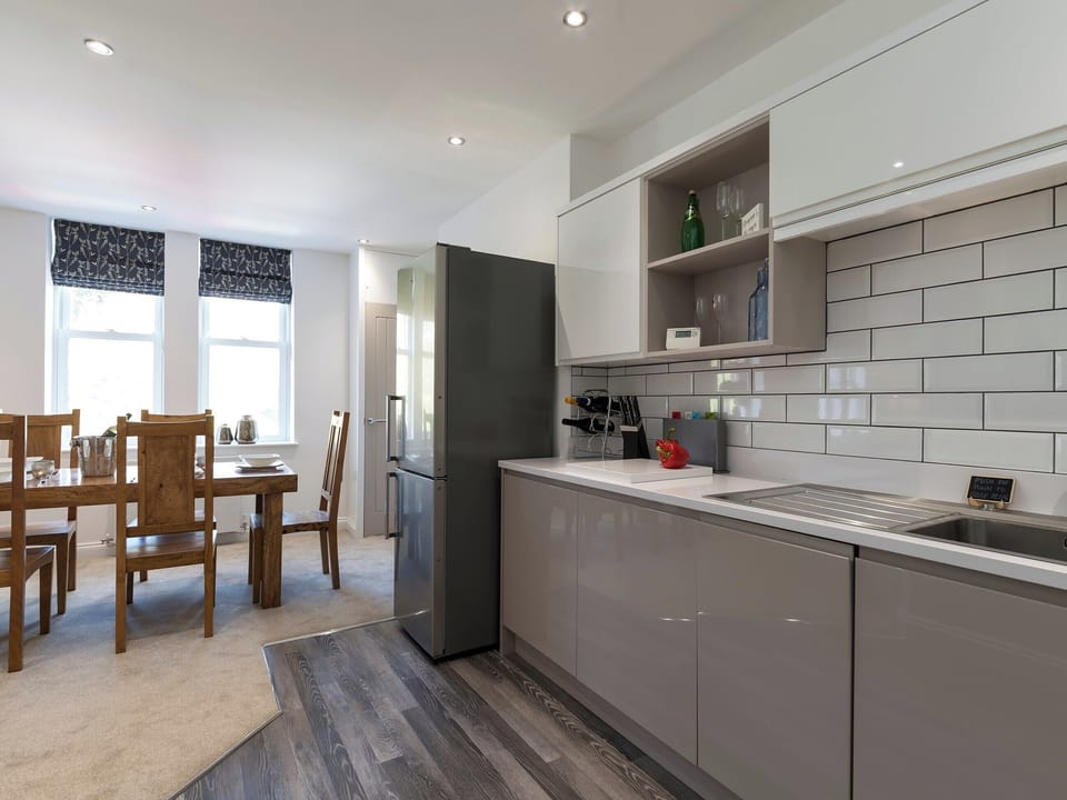 Well-equipped kitchen area | A Stone&rsquo;s Throw, Whitby