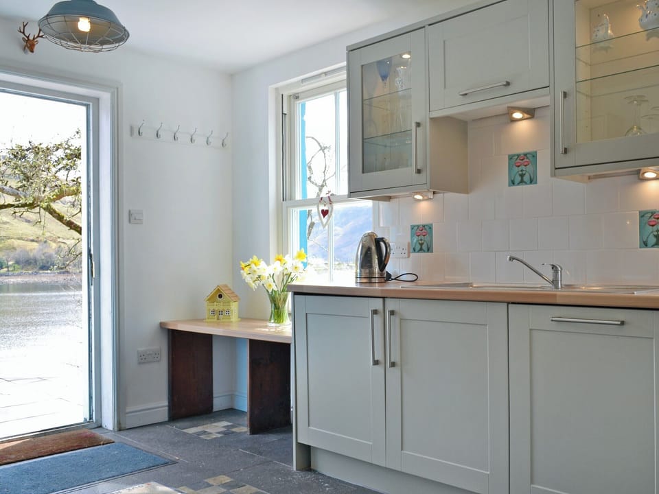Spacious kitchen | Loch Shore Cottage, Dornie, near Kyle