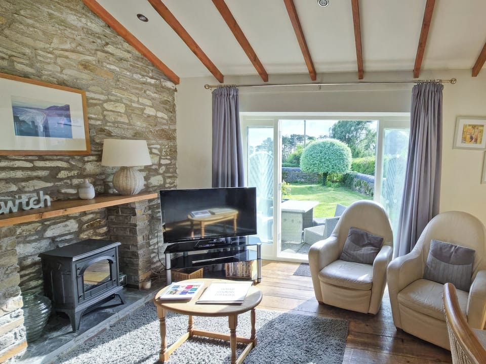 Living room | The Dairy - Crwys Farm, Three Crosses, Gower, Swansea