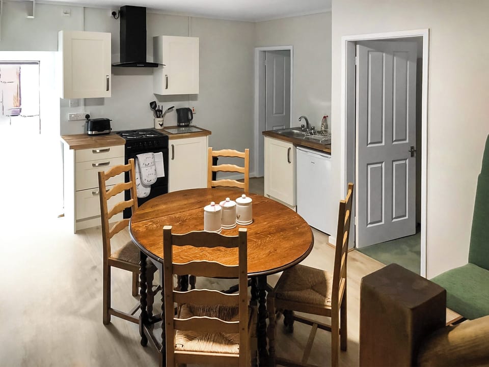 Open plan living space | Crogen Coach House, Bala