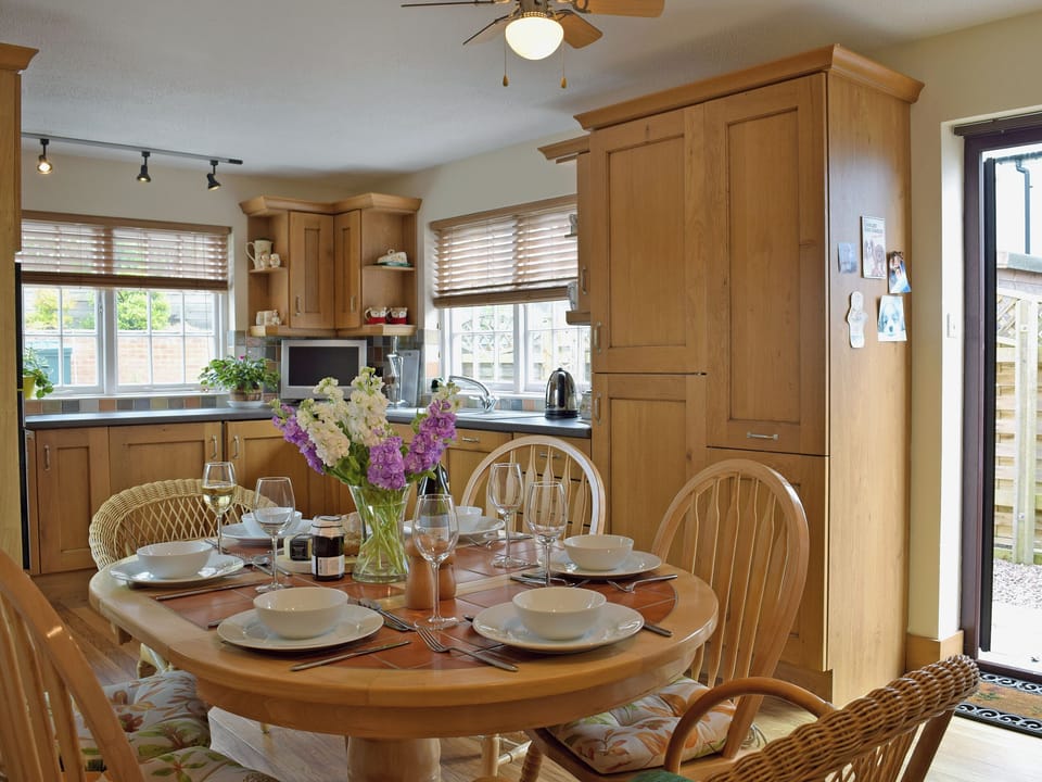 Well presented kitchen/dining room | Ty Cornel, Aberporth, near Cardigan