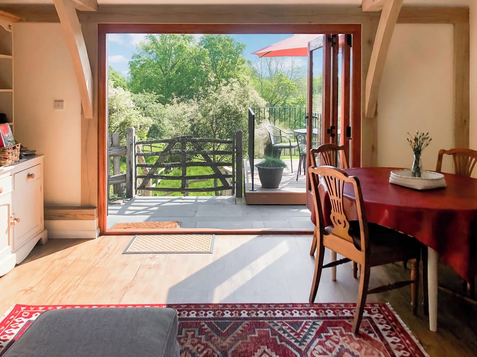 Outdoor area | Swallow&rsquo;s Barn, Ashburnham, Battle