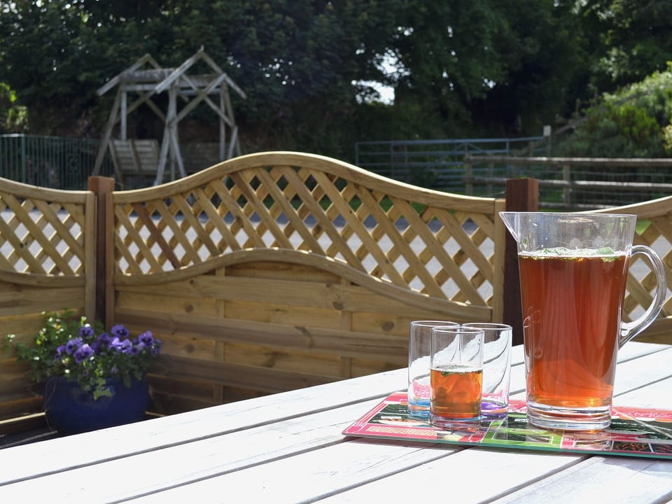 Sitting-out-area | Cefnllaethdre - The Stables, Glynarthen, nr. Cardigan