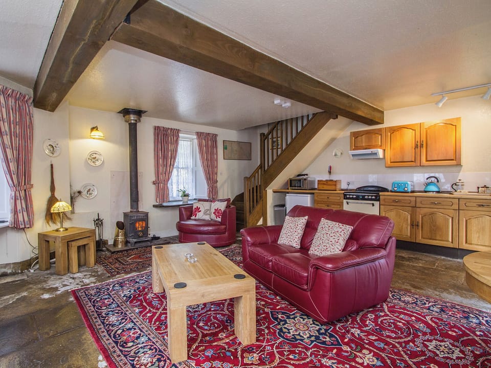 Open plan living/dining room/kitchen | Tinkerbell, Glenprosen, by Kirriemuir