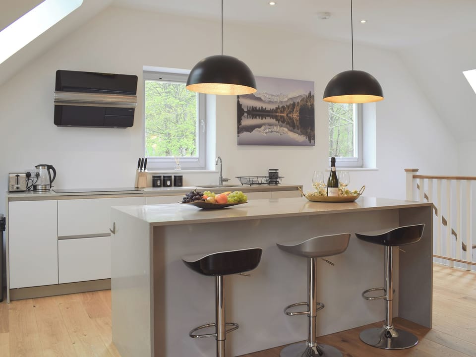 Excellent quality appliances in the kitchen/ dining area | Anemone, Kenmore, near Aberfeldy