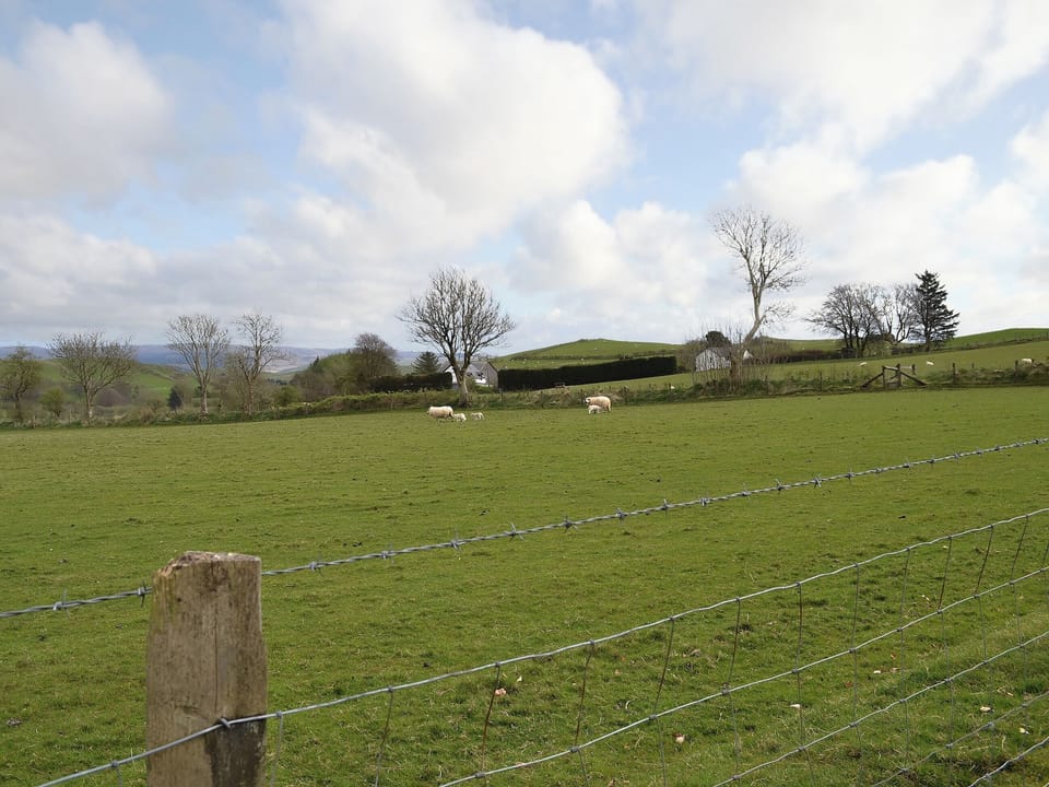 Far reaching and expansive views from the front door | Bryntrisant, Devil&rsquo;s Bridge, near Aberystwyth