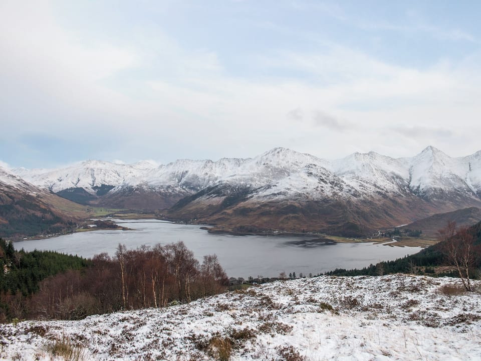 Panoramic views from the nearby &lsquo;Mam Ratagan&rsquo; viewpoint | Rosdail, Inverinate, near Kyle
