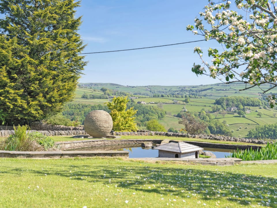 Garden | Sands Farm Cottage, Luddendenfoot, near Hebden Bridge