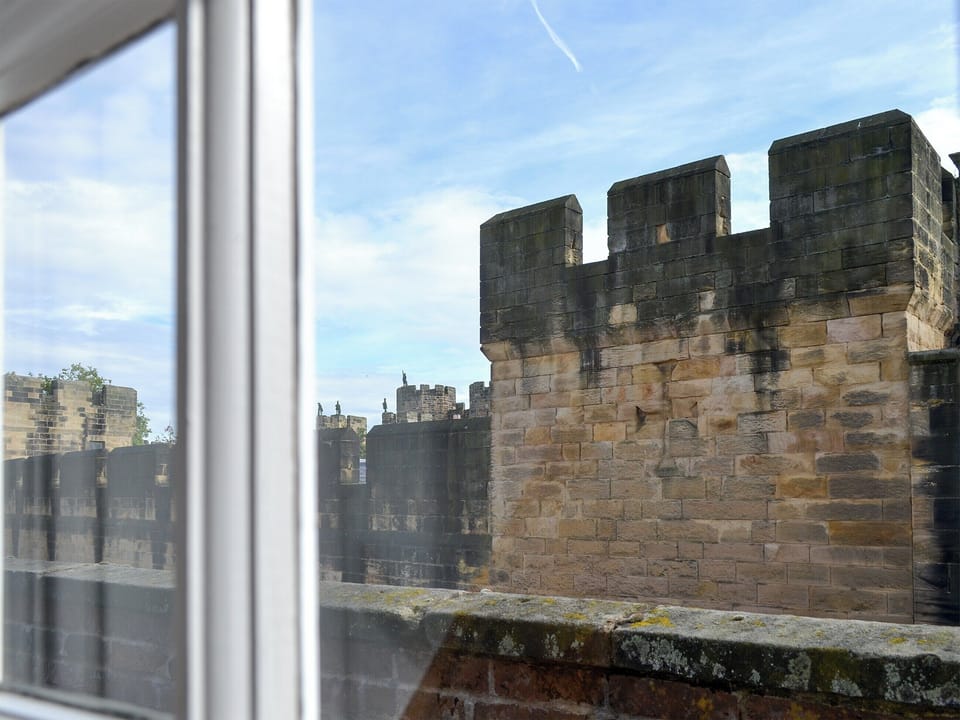 View from window | Dorothy Forster Court, Alnwick