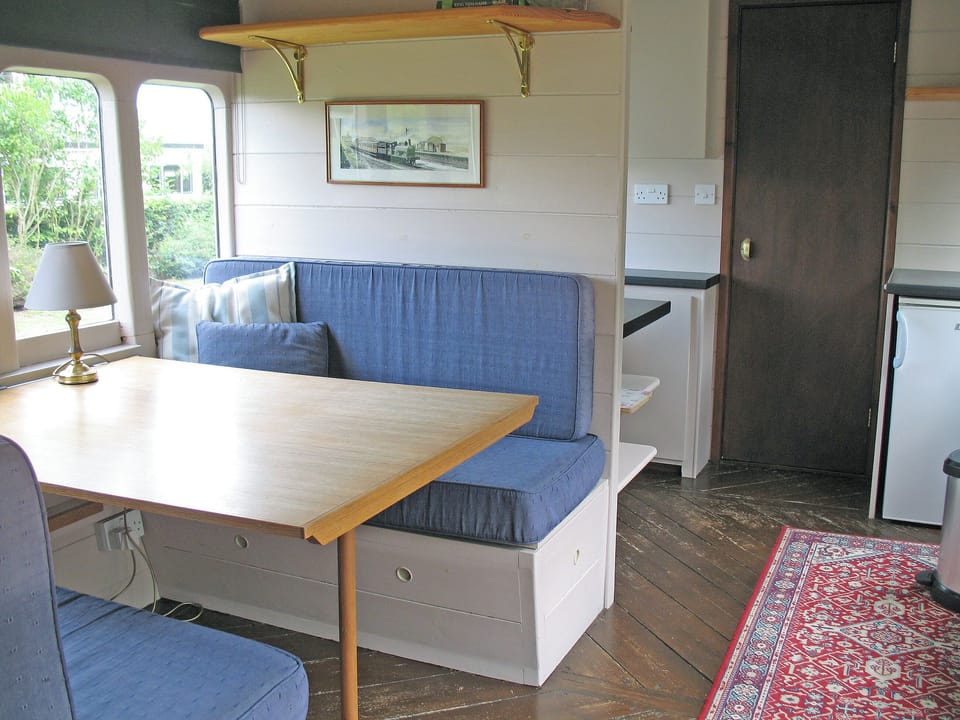 Living area | Railway Carriage One - Brockford Railway Sidings, Brockford, near Stowmarket