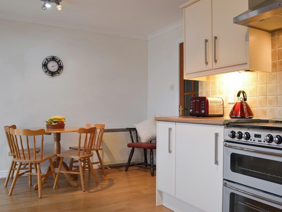 Kitchen with dining area | Riverside, Kimelford, near Oban