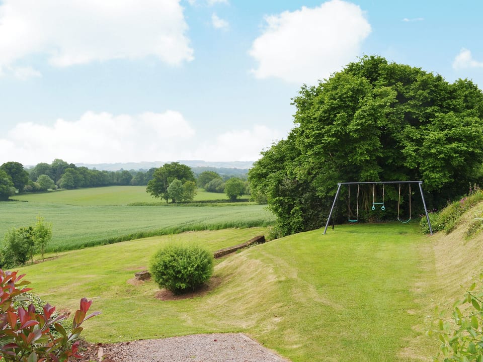 Children&rsquo;s play area | The Goyle - Lawpit Lodges, Uplowman, near Tiverton