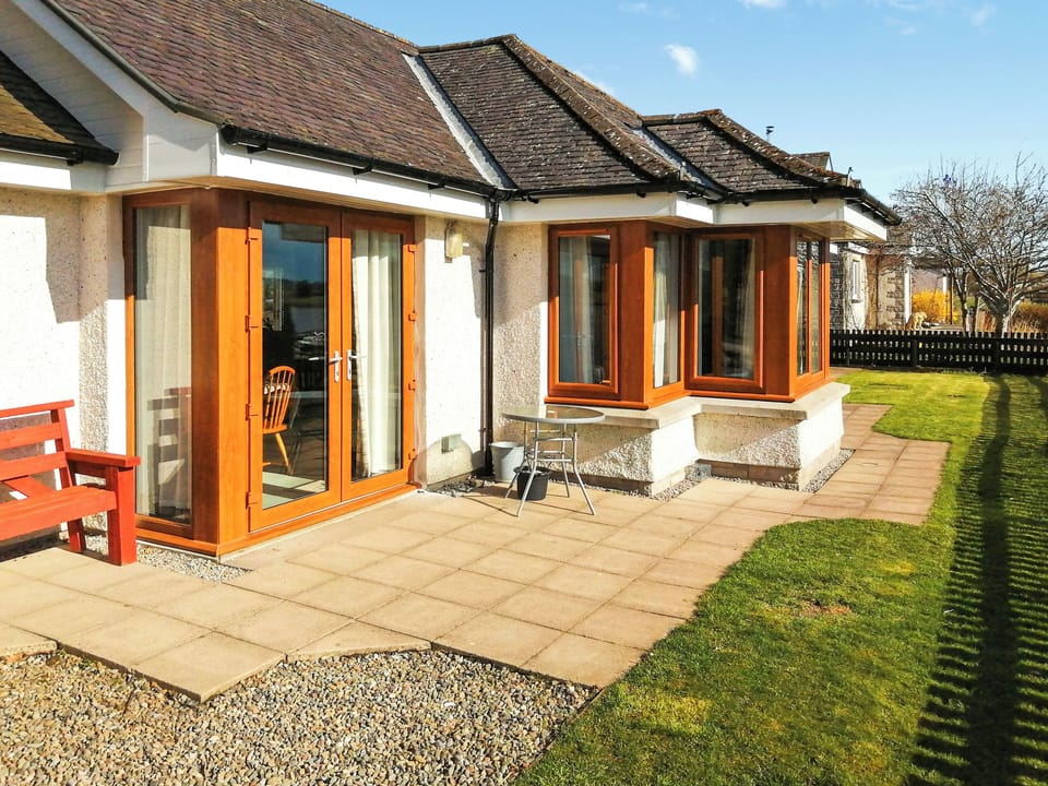 Backgarden of the Bungalow | Silver Dee, Crossmichael, near Castle Douglas