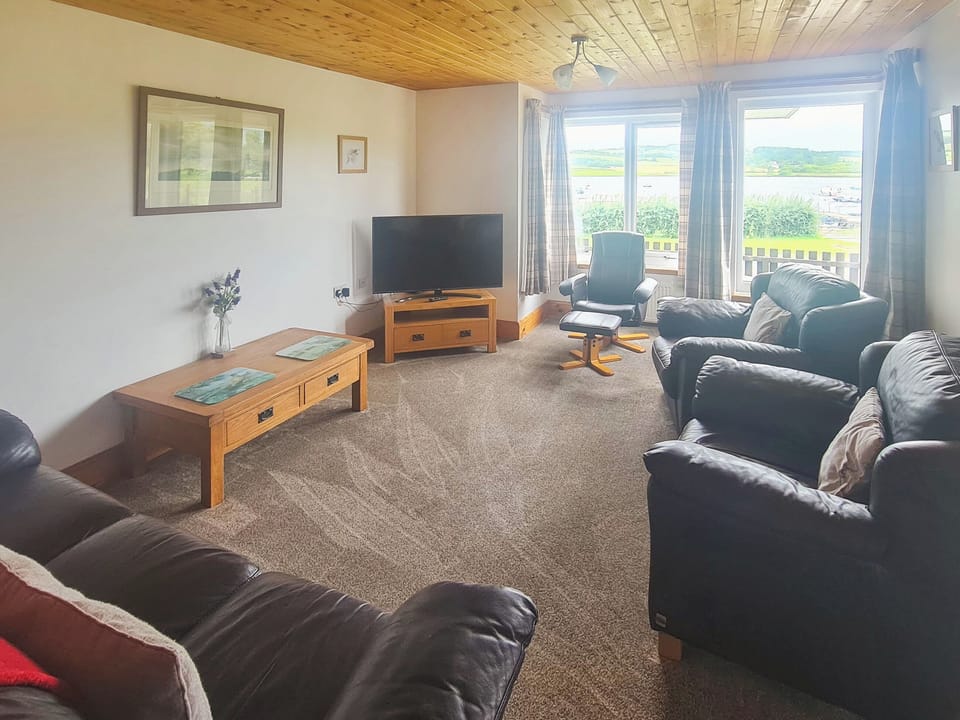 Comfortable living/ dining room | Silver Dee, Crossmichael, near Castle Douglas