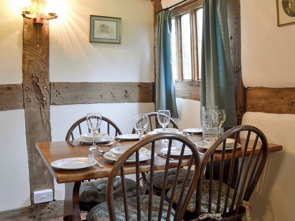 Dining area | Hollywall Croft, Stoke Prior, near Leominster