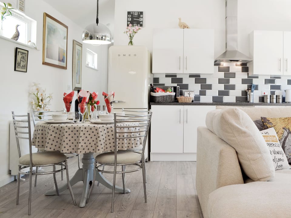 Convenient dining area | The Duck House - Dynes Farm, Bilsington, near Ashford