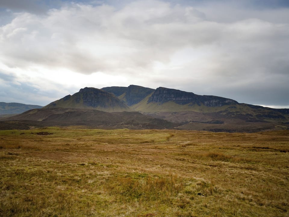 Picturesque Landscape of the Isle of Skye