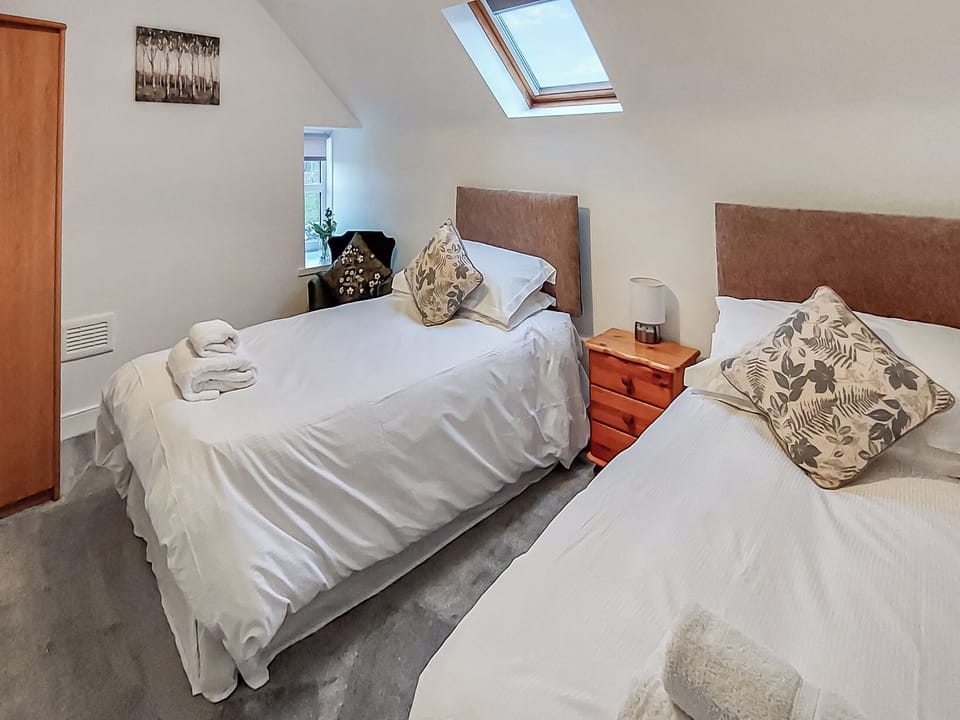 Charming twin bedded room | Culquhasen, Newton Stewart, near Stranraer