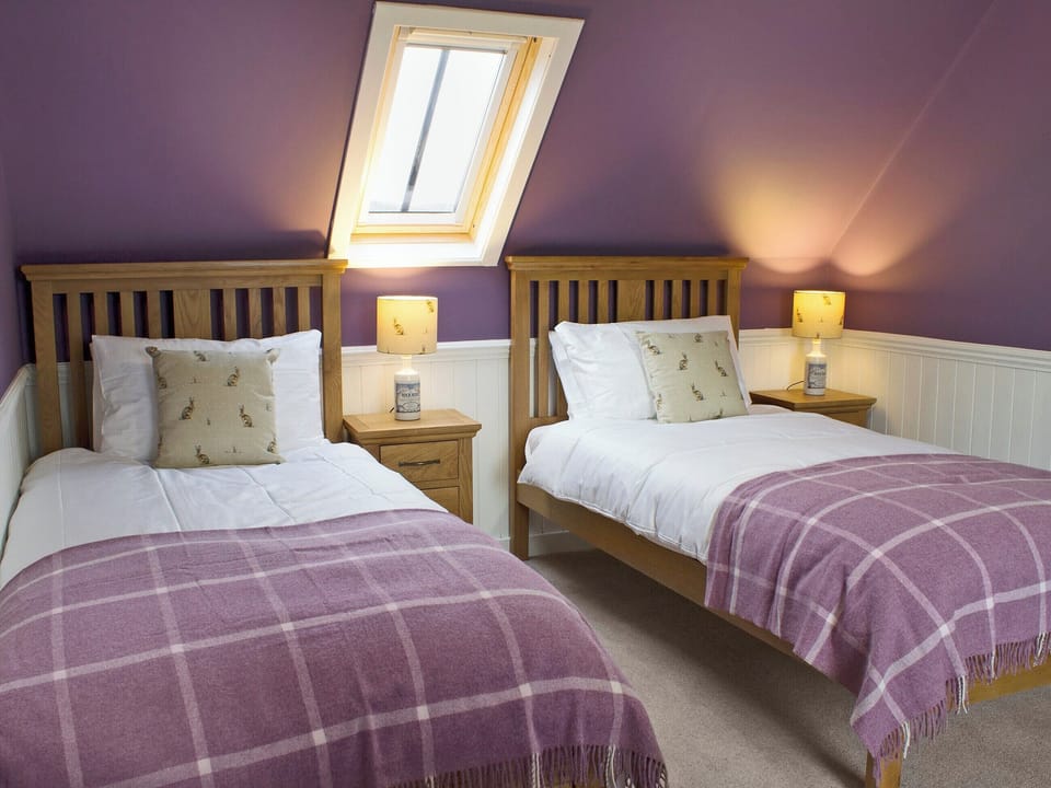 Charming twin bedroom | Ethel&rsquo;s House, Armadale, near Bettyhill