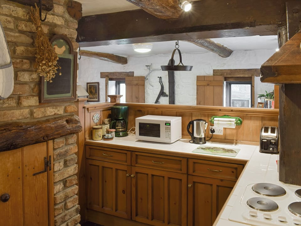 Quirky kitchen area | Threshing Barn - Red House Farm Cottages, Glaisdale, near Whitby