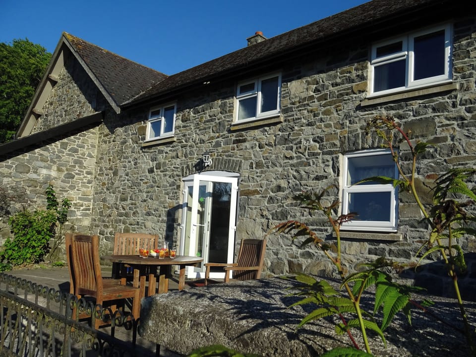 Exterior showing patio | Glan Wye, Rhayader