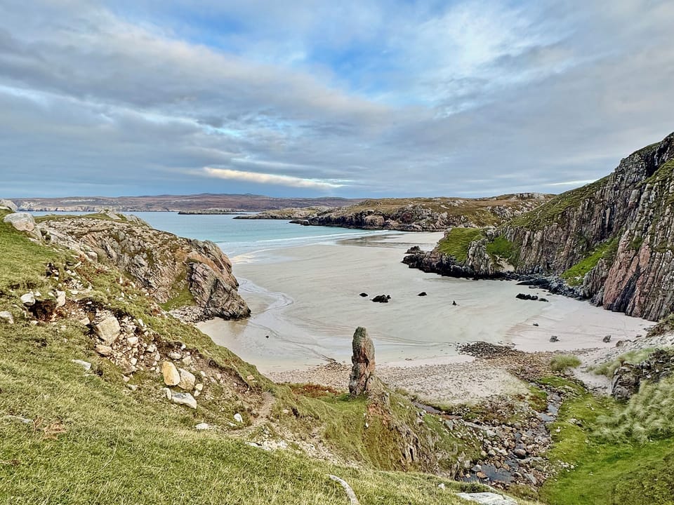 On the NC500, Ceannabeinne is a much photo&rsquo;d and wonderful white sand beach a short stroll from the Estate | The Byre - Rispond Estate, Rispond, near Durness