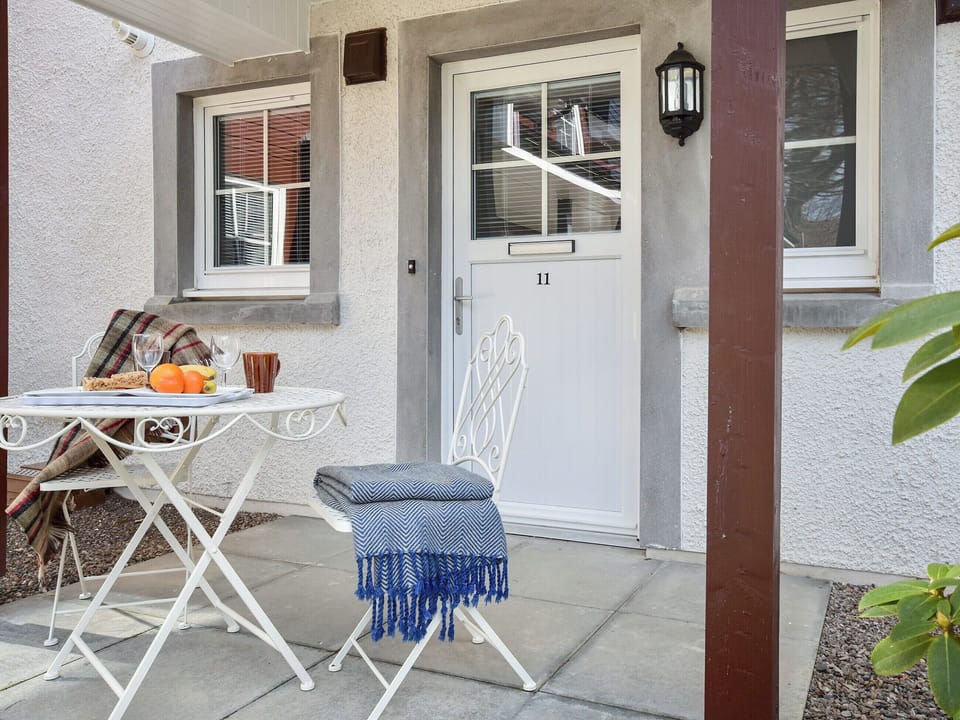 Sitting out area | Can Duran - Duran Holiday Cottages, Killin