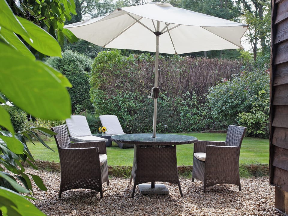 Sitting-out-area | The Barn, Burley