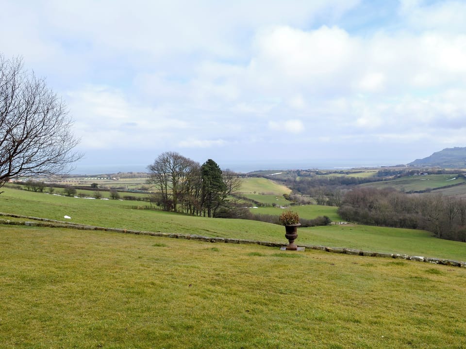 Commanding views over countryside and coastline | White Rose Cottage, Fylingthorpe, near Whitby