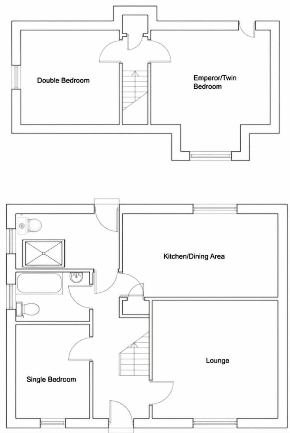 Floor plan | Mackenzie Cottage, Poolewe, near Gairloch