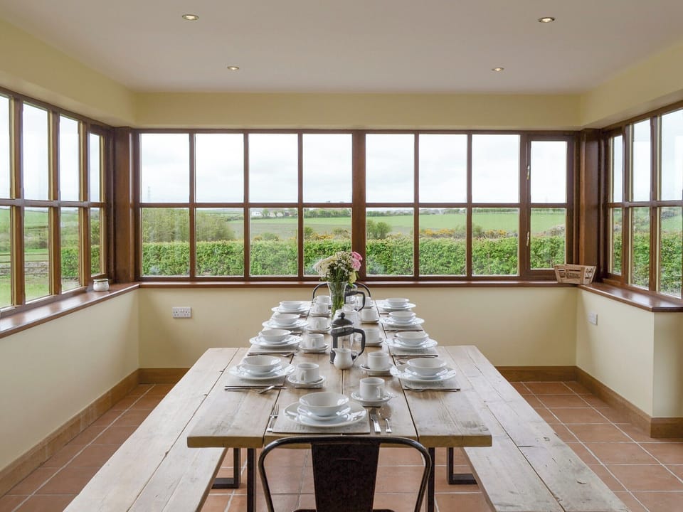 Large dining room | Llofft Storws - Bronallt Barns, Llanynghenedl, near Holyhead