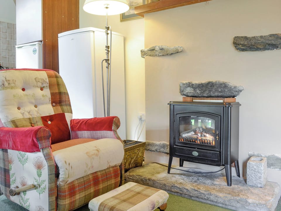 Characterful and cosy living area | Rowan Tree Cottage, Glenisla