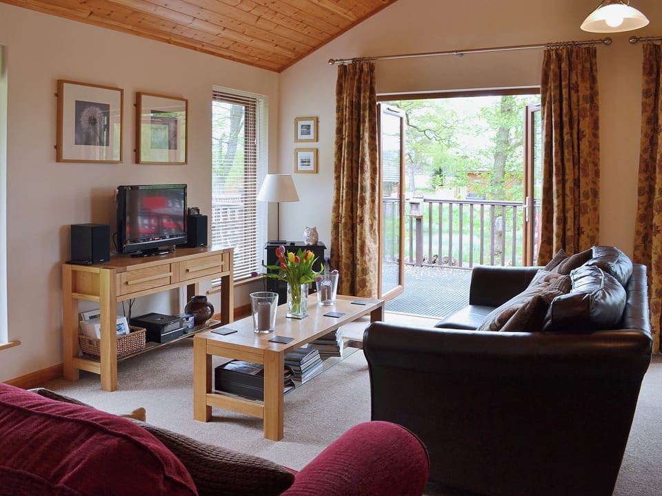 Bright and airy open plan living space | Rowanburn Lodge, Greystoke, near Penrith