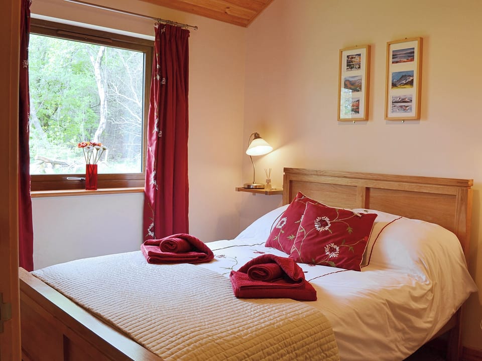 Comfortable double bedroom | Rowanburn Lodge, Greystoke, near Penrith