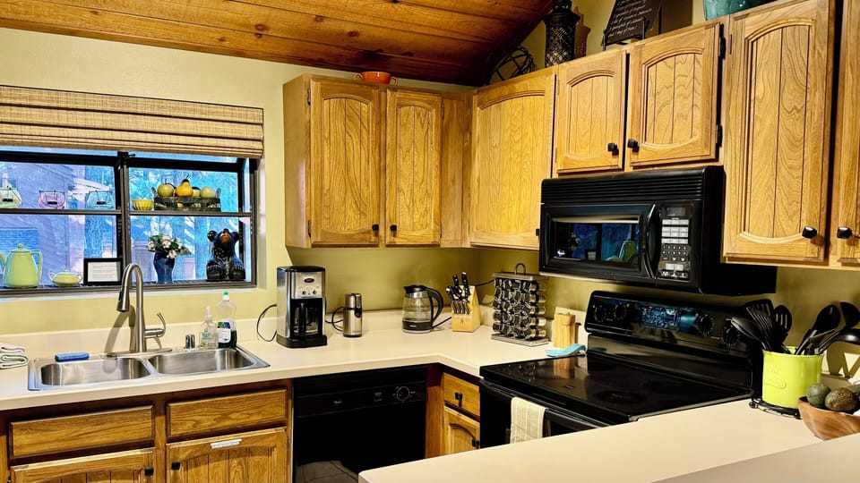 Our kitchen is sure to please the chef in your family.