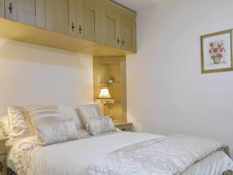 Comfortable double bedroom | Railway Cottage, Longcliffe, near Ashbourne