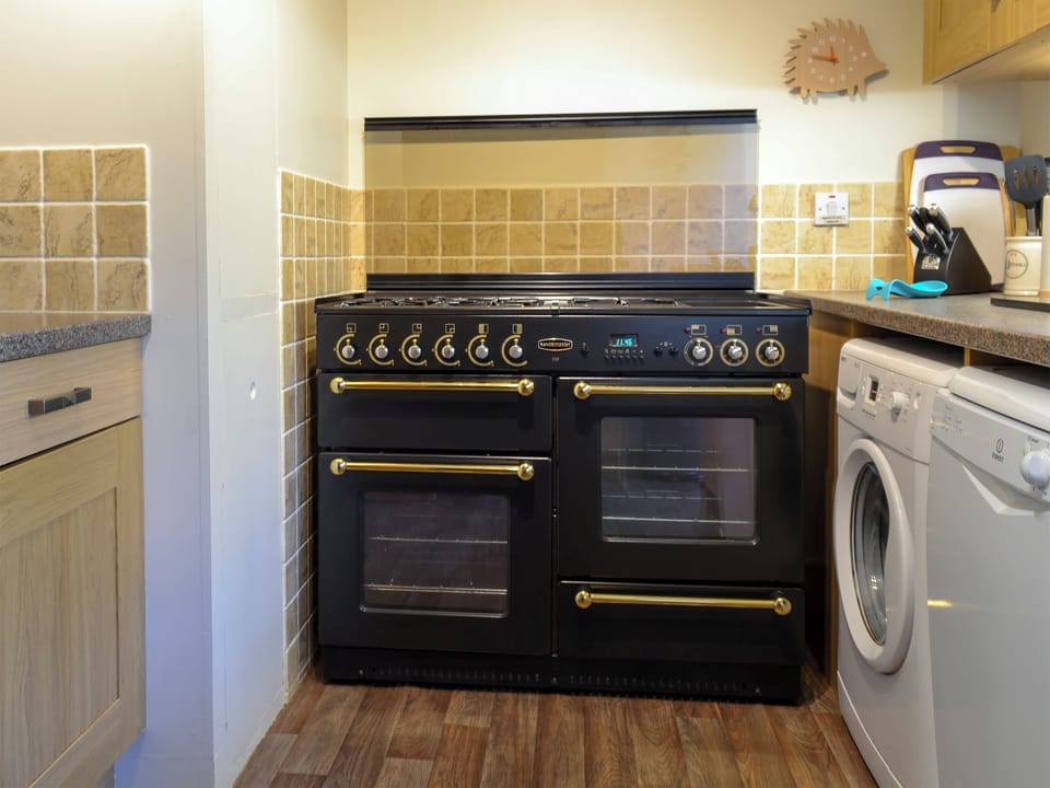 Galley style kitchen | The Roost - Manor Farm Cottages, Buckton, near Flamborough