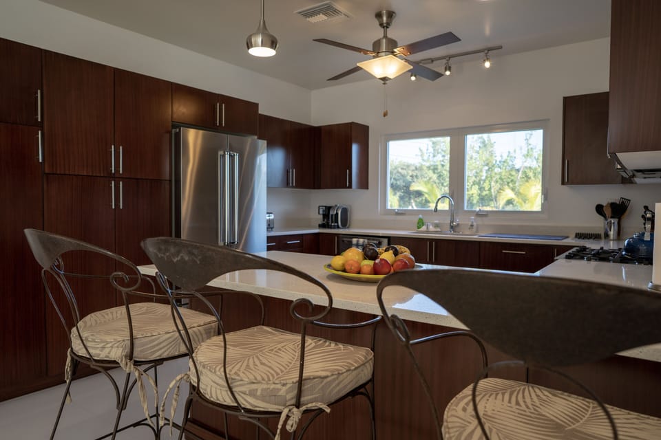 Fully Stocked Kitchen with Modern Appliances