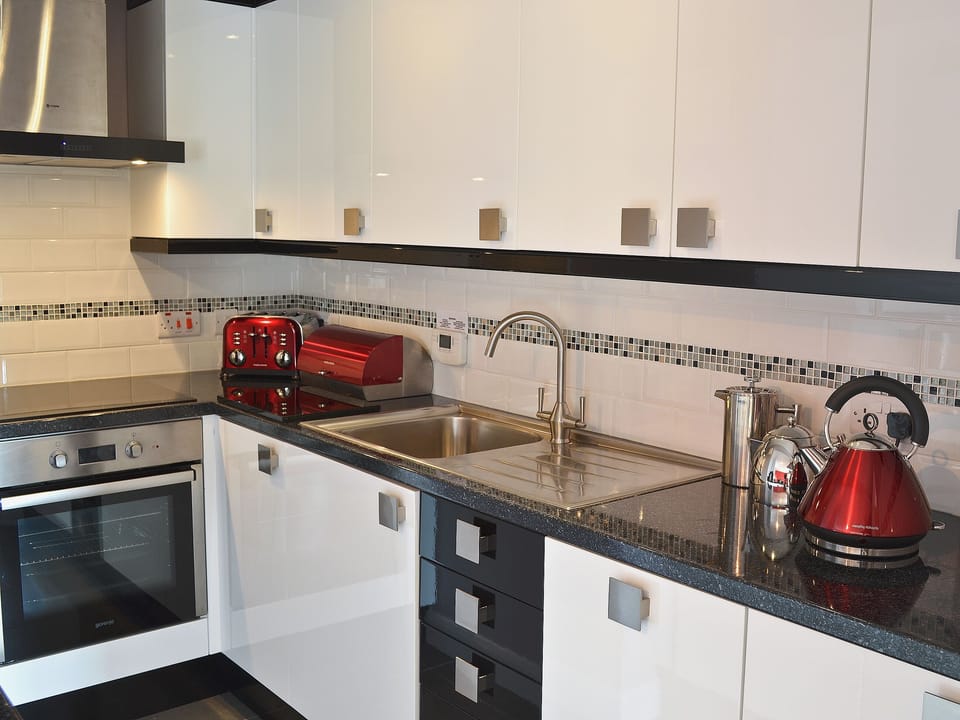 The modern kitchen is well equipped | Bwlch Y Person Barns -Cartws - Bwlch Y Person Barns, Dihewyd, near Aberaeron