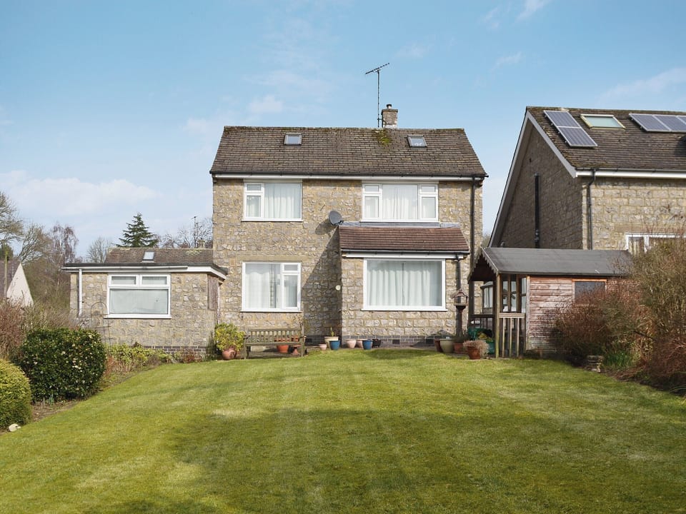 Exterior of the rear with garden | Heather House, Bakewell