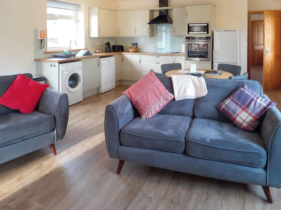 Well presented open plan living space | Riverside Cottage, Boreland, near Lockerbie