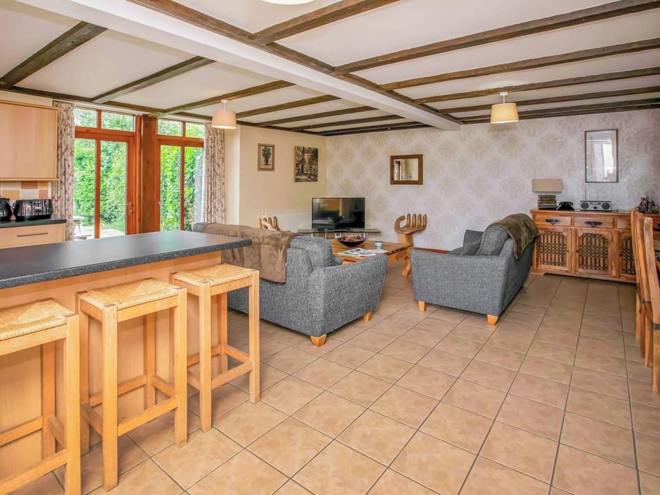 Open plan living space | Bay - Grove Farm Barns, Catfield