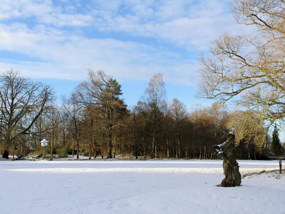 Wonderful 80-acre natural grounds in the winter | Gilmilnscroft Estate - Sorn, near Ayr