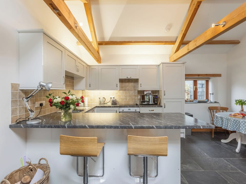 Open plan living space | The Cart House - Golden Park, Hartland