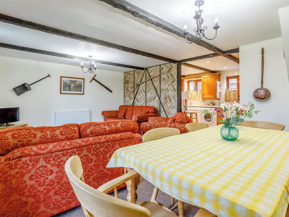Living room/dining room | Gable Barn - Thorpland Manor Barns, Runcton Holme