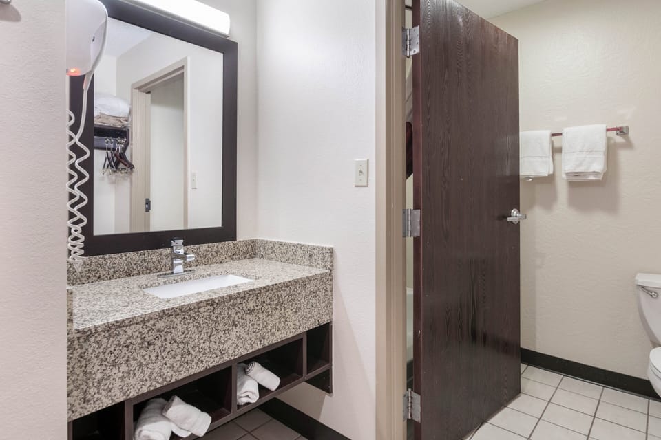 Free toiletries, hair dryer, towels, soap