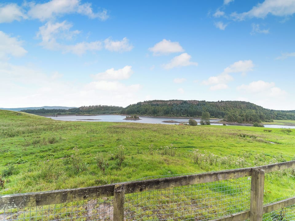 View from open plan living space | Osprey Cottage - Osprey Hideaways, Stirling
