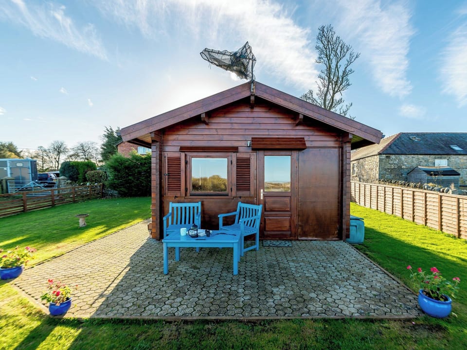 Sitting-out-area | Buttercup Lodge, North Togston near Amble