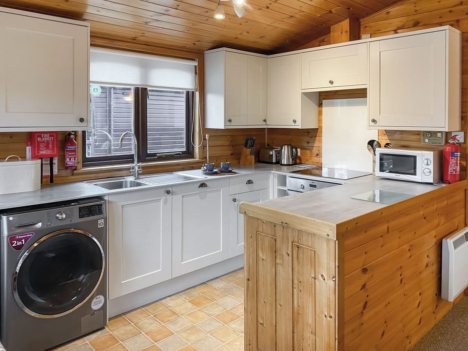 Open plan kitchen area | LoweswaterBurnside Park, Keswick