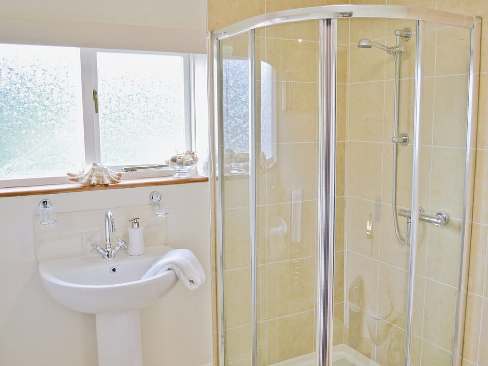 Shower room | Ladwood Farm - The Old Barn, Acrise, nr. Folkestone